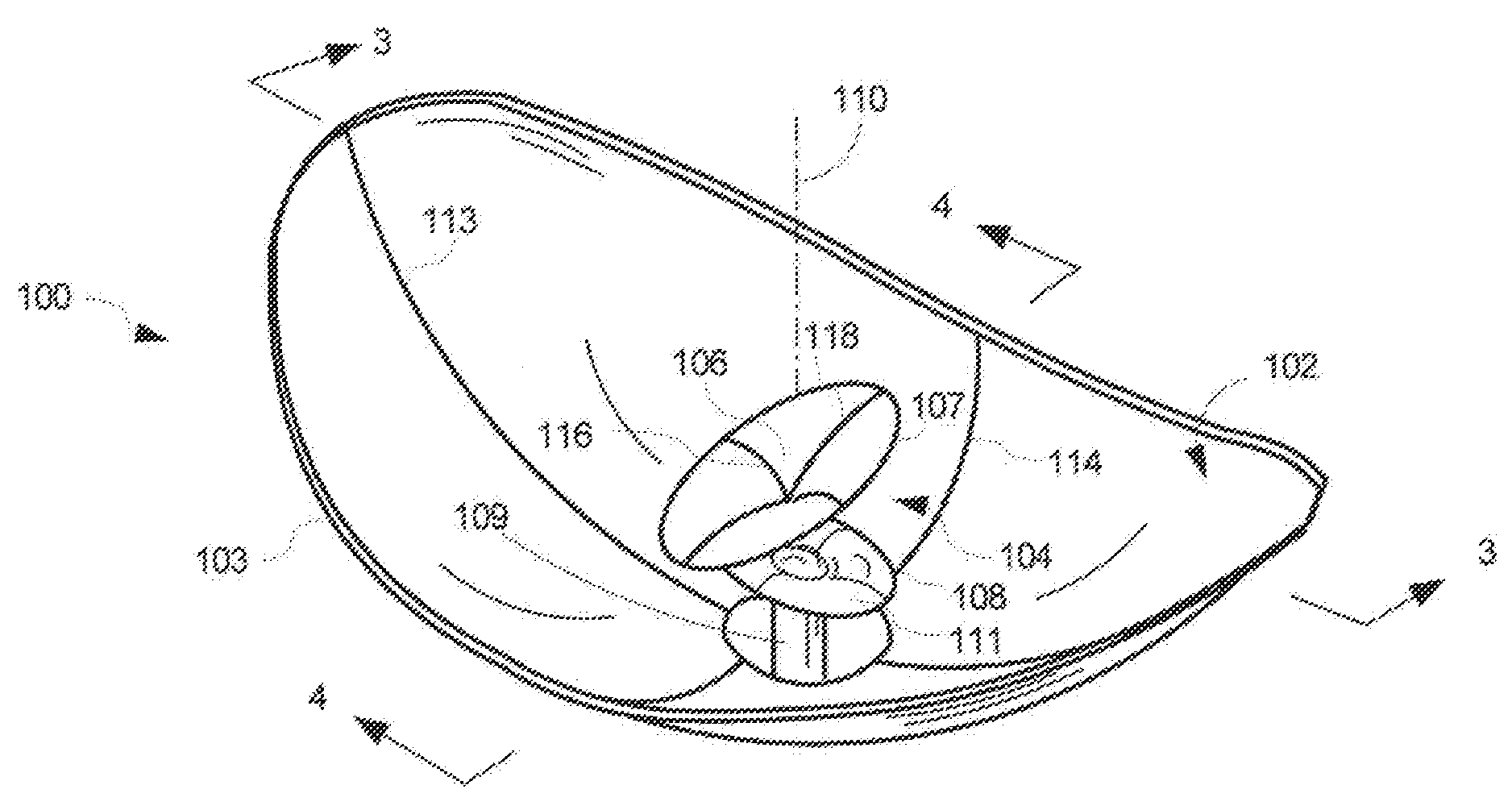 Antenna with Shaped Asymmetric Main Reflector and Subreflector with Asymmetric Waveguide Feed