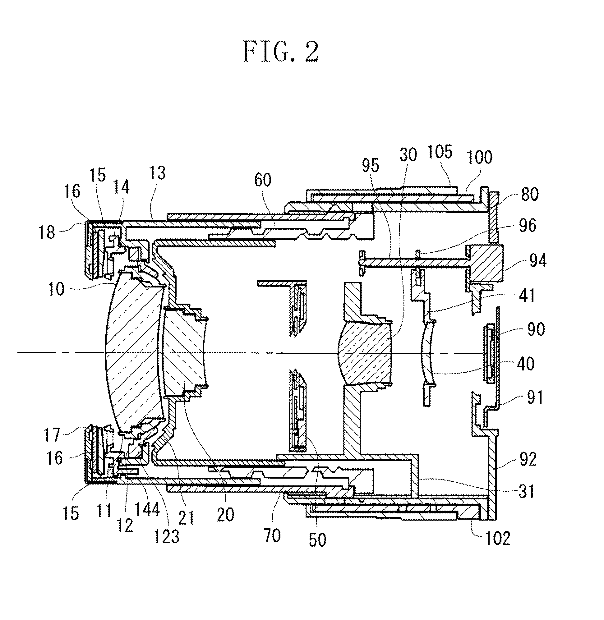 Lens barrel and imaging apparatus