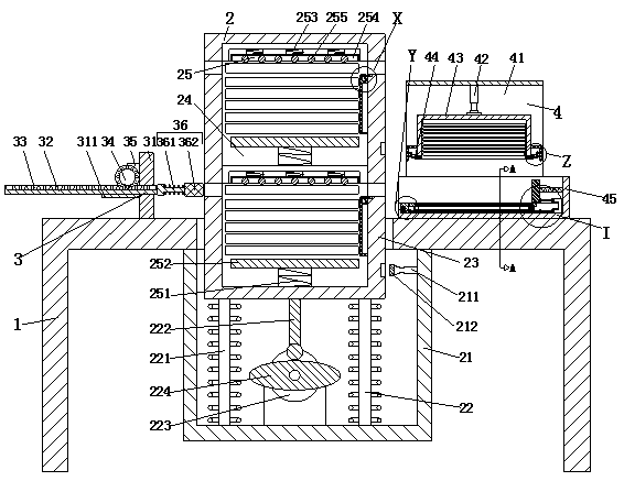 A pcb board insulation lamination laying processing machine and method