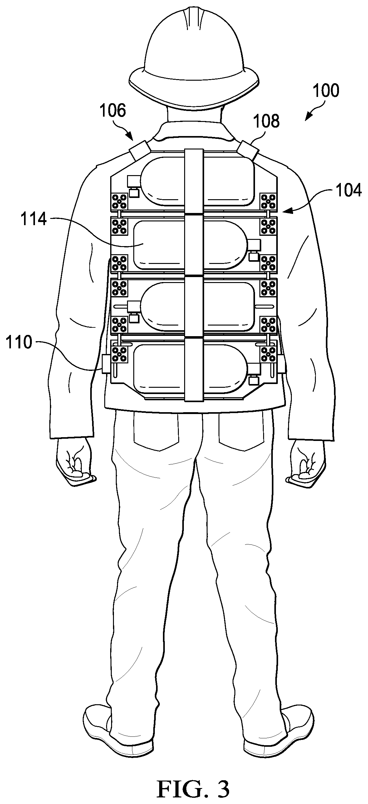 Back support frame