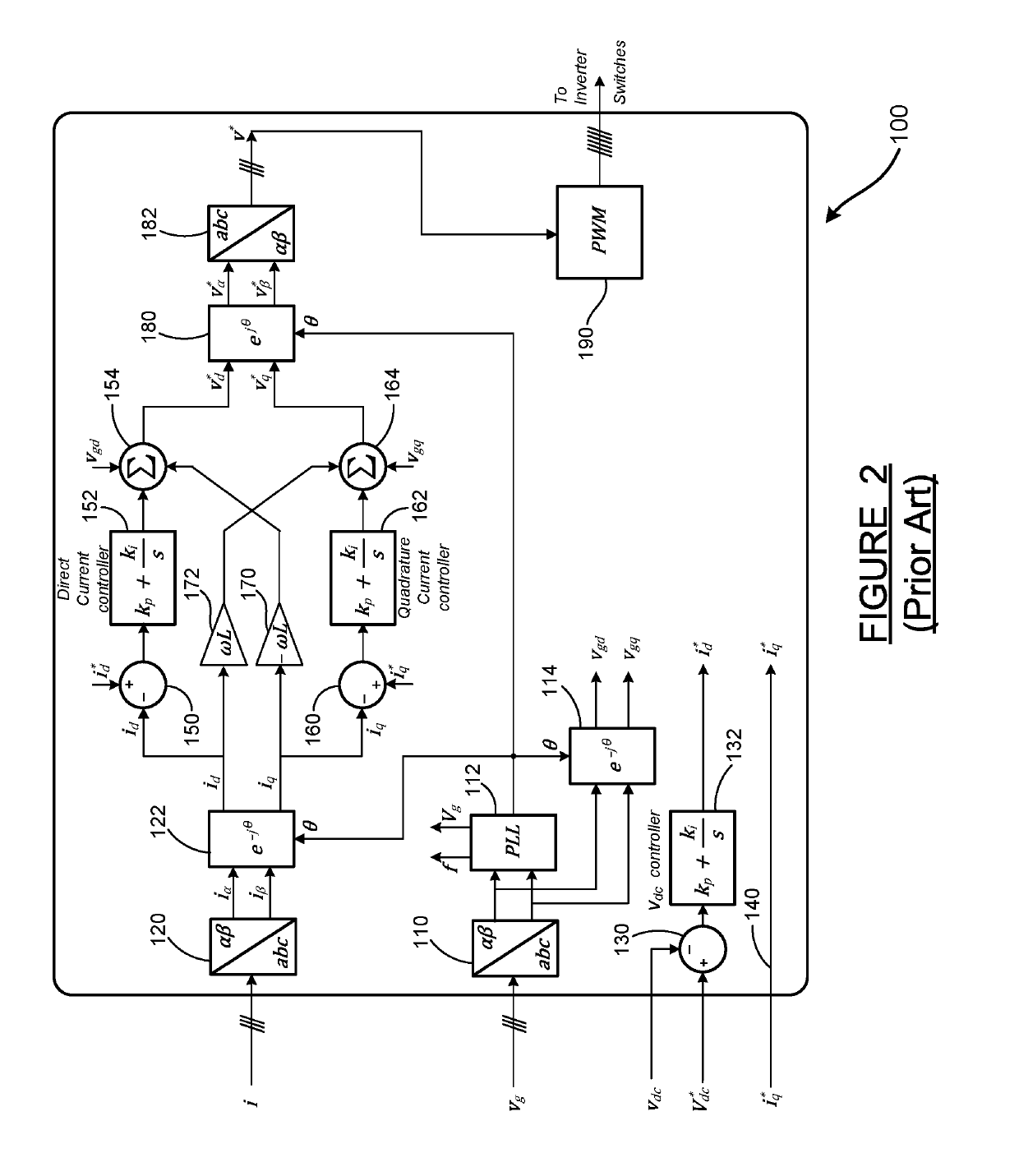 Three phase inverter DC-link voltage control method for reactive power overload transient process