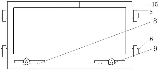 Movable aircraft main wheel mounting equipment