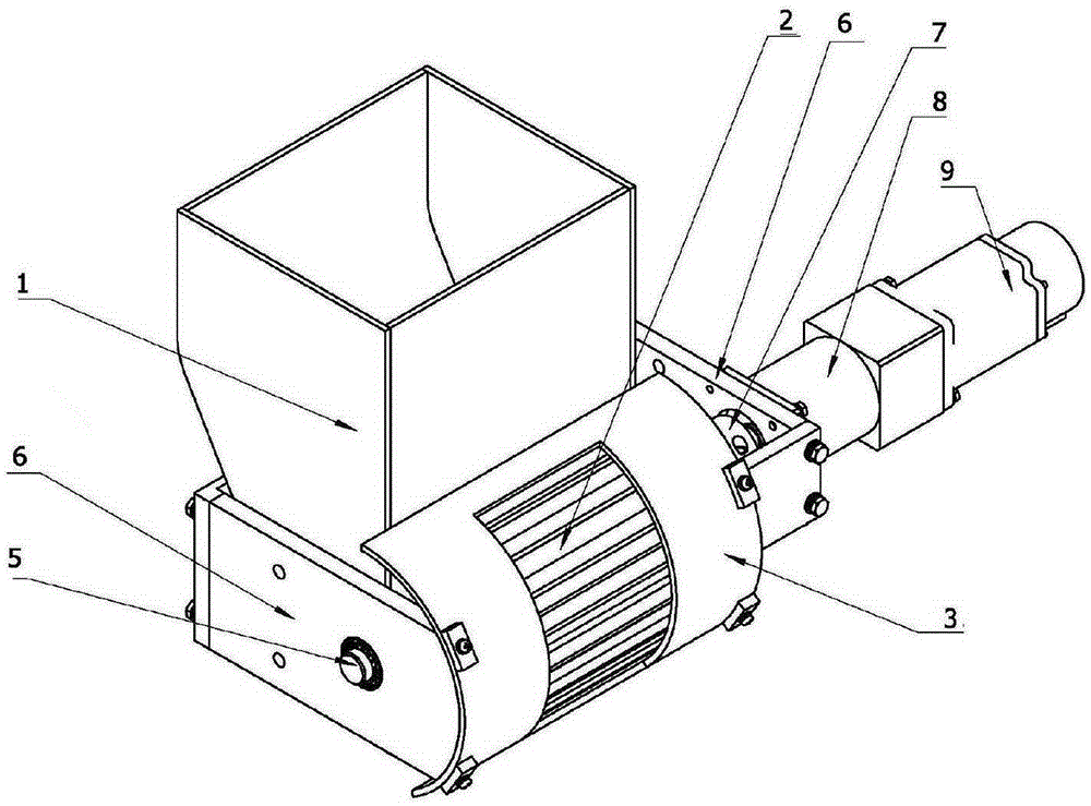 Automatic material arranging device