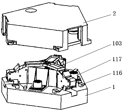 Steel-belt-driven butt joint locking device and method