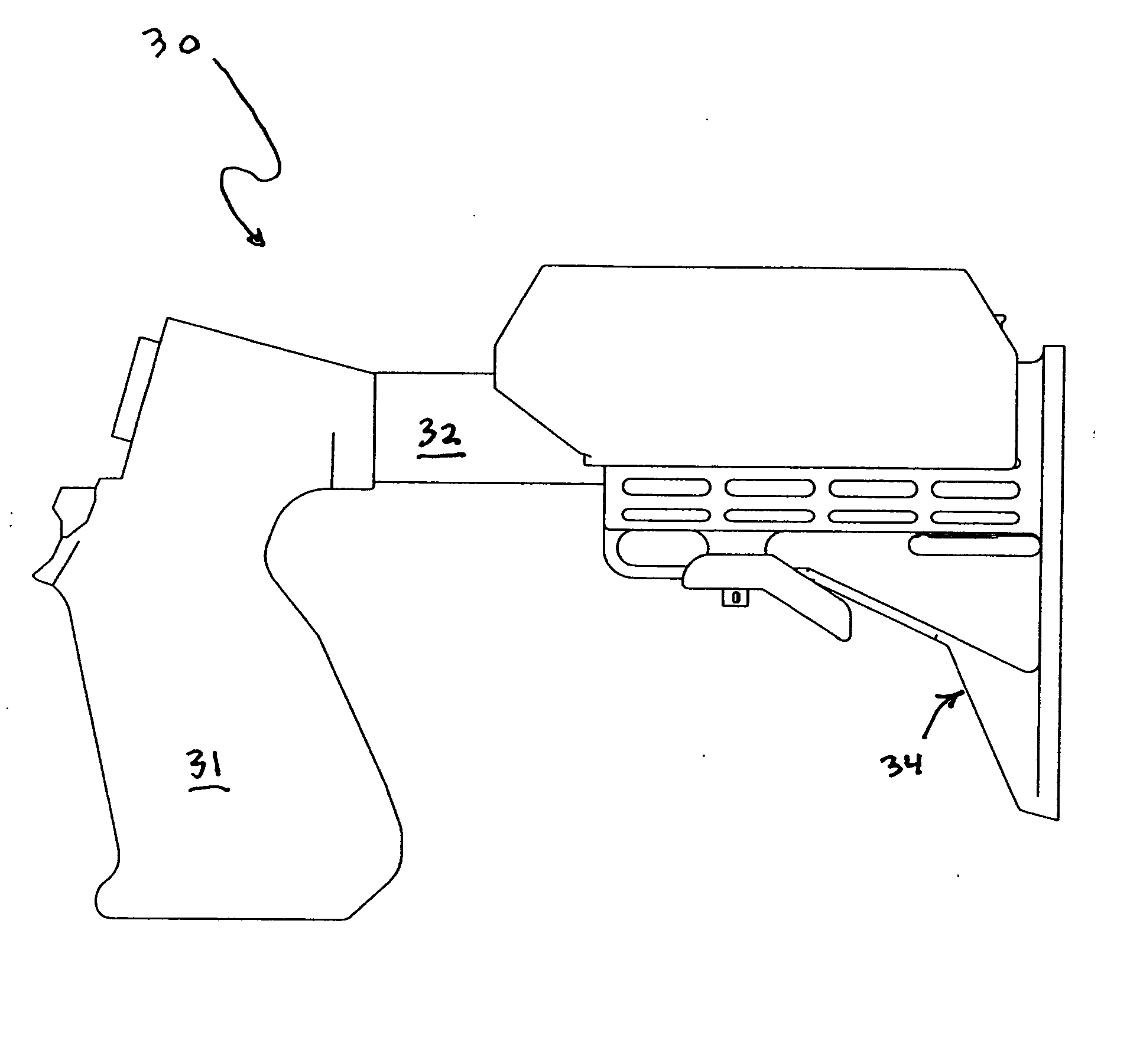 Modular cheek rest and storage assembly