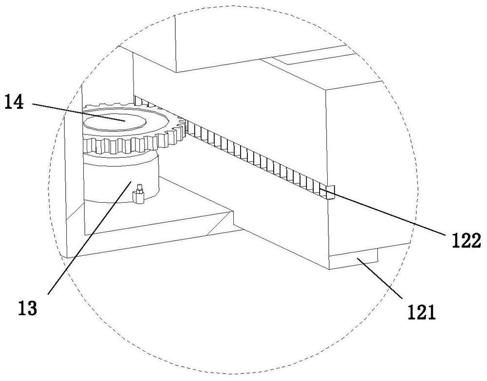 A kind of poultry breeding device and its operation method convenient for feed feeding