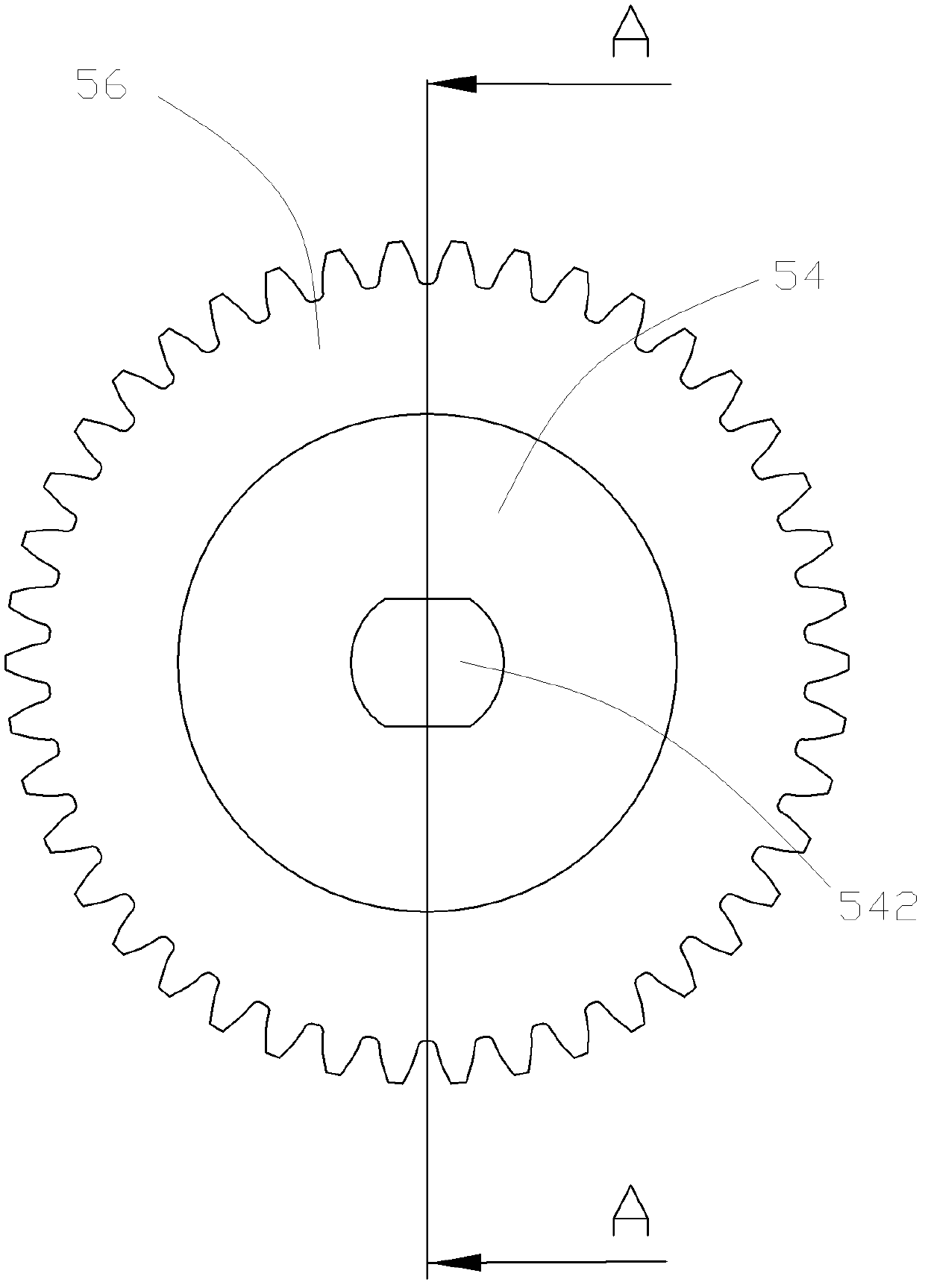 Overload buffering mechanism for paper shredder