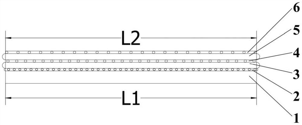 Electronic device heat dissipation structure with three-dimensional net-shaped structure and manufacturing method