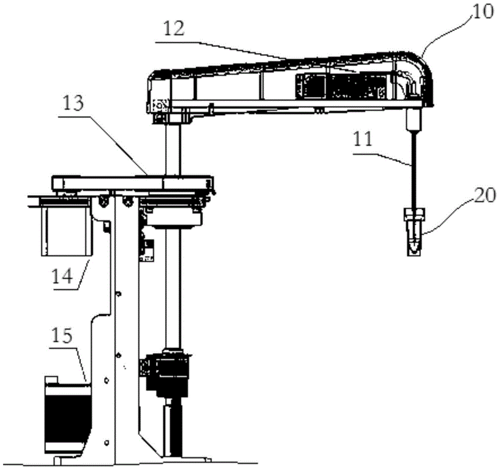 Liquid level induction device, biochemical analyzer and liquid level induction method