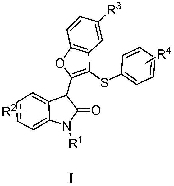 3-thiobenzofuran derivative and synthesis method thereof