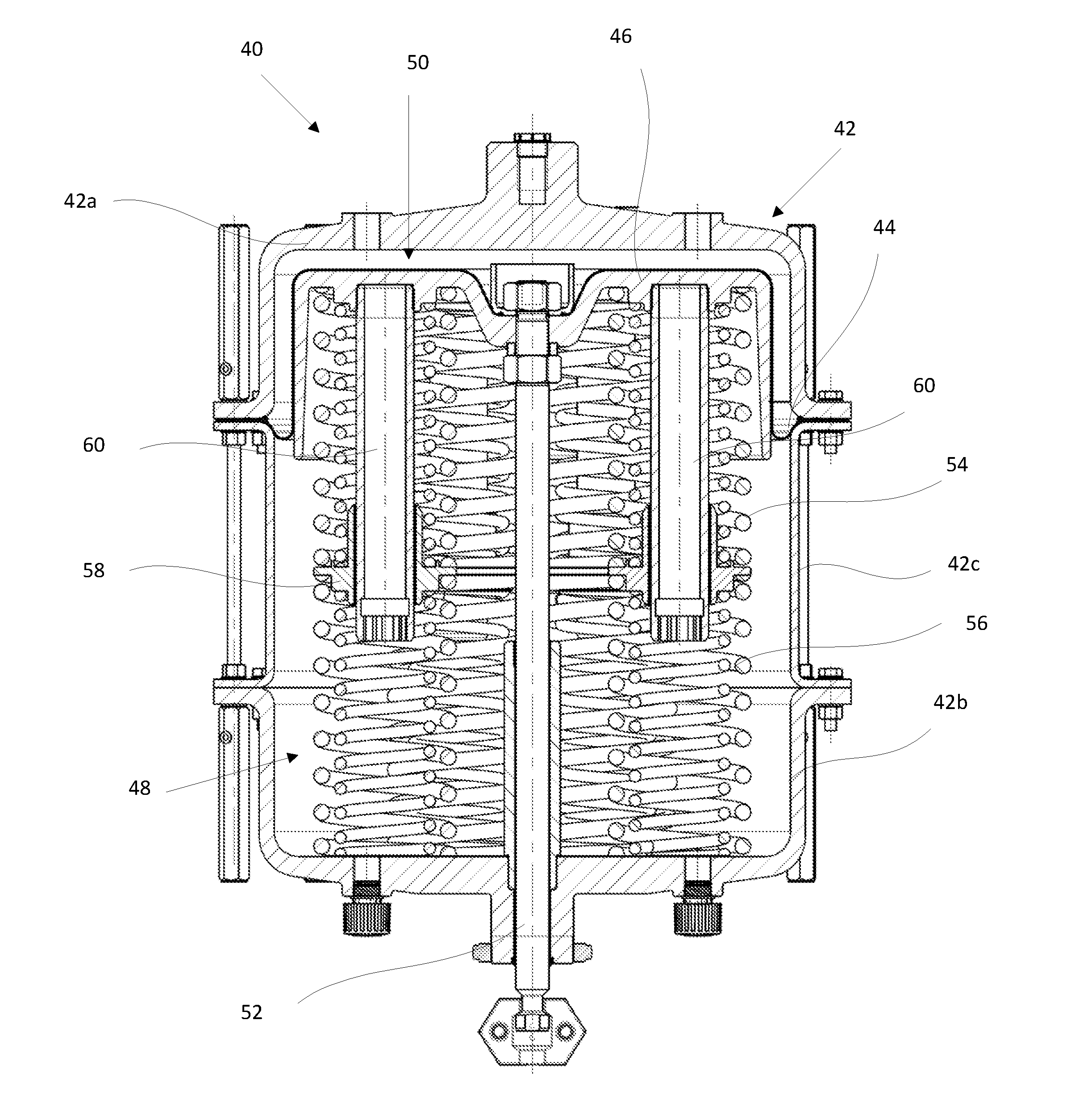 Diaphragm Actuator for a Control Valve