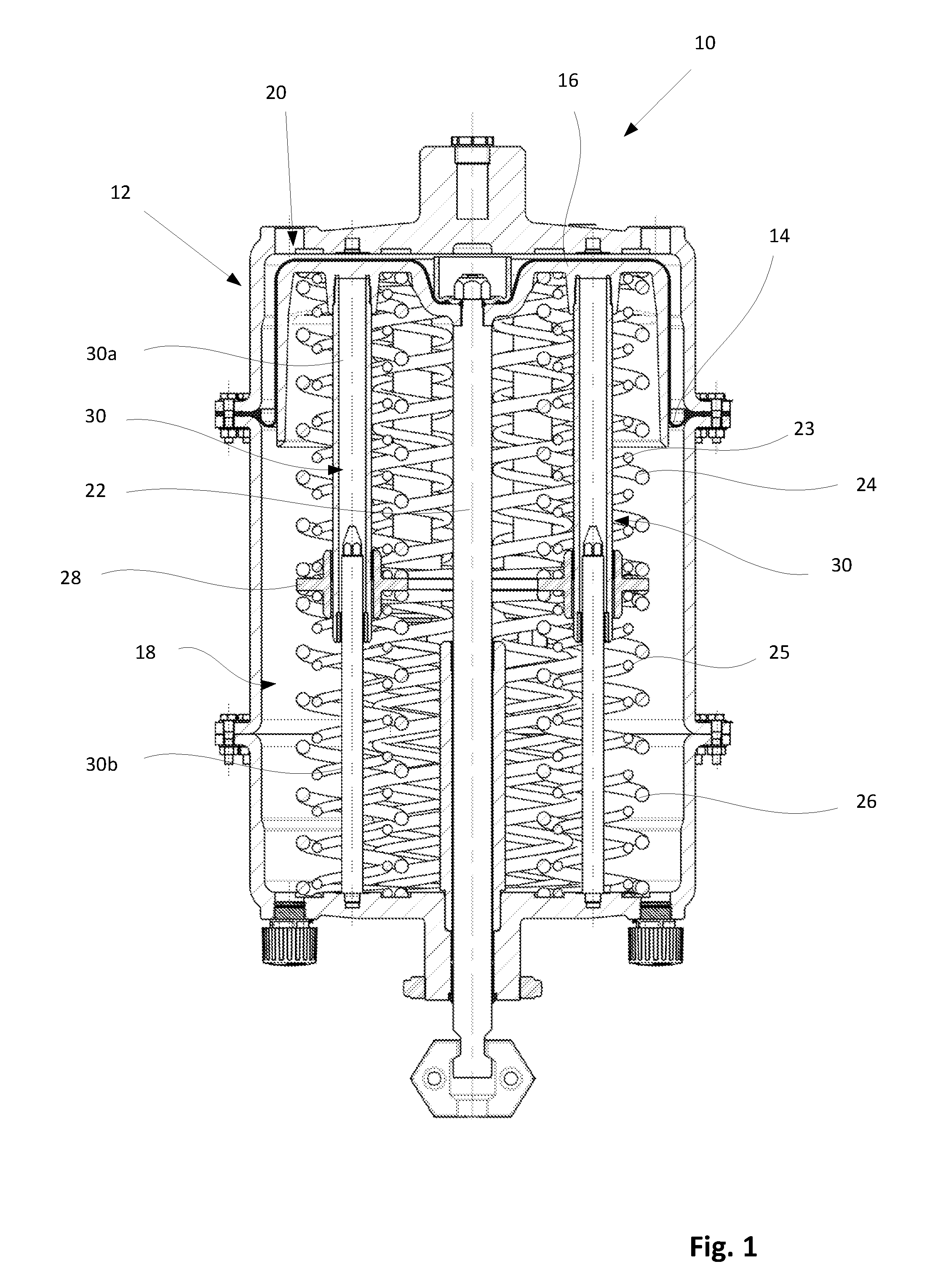 Diaphragm Actuator for a Control Valve