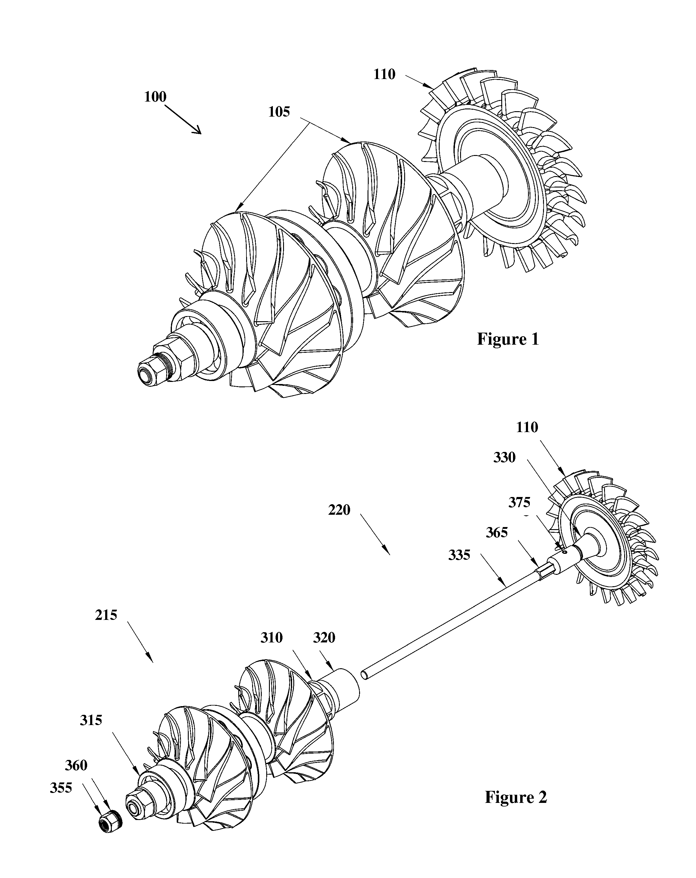 Thermally insulating turbine coupling