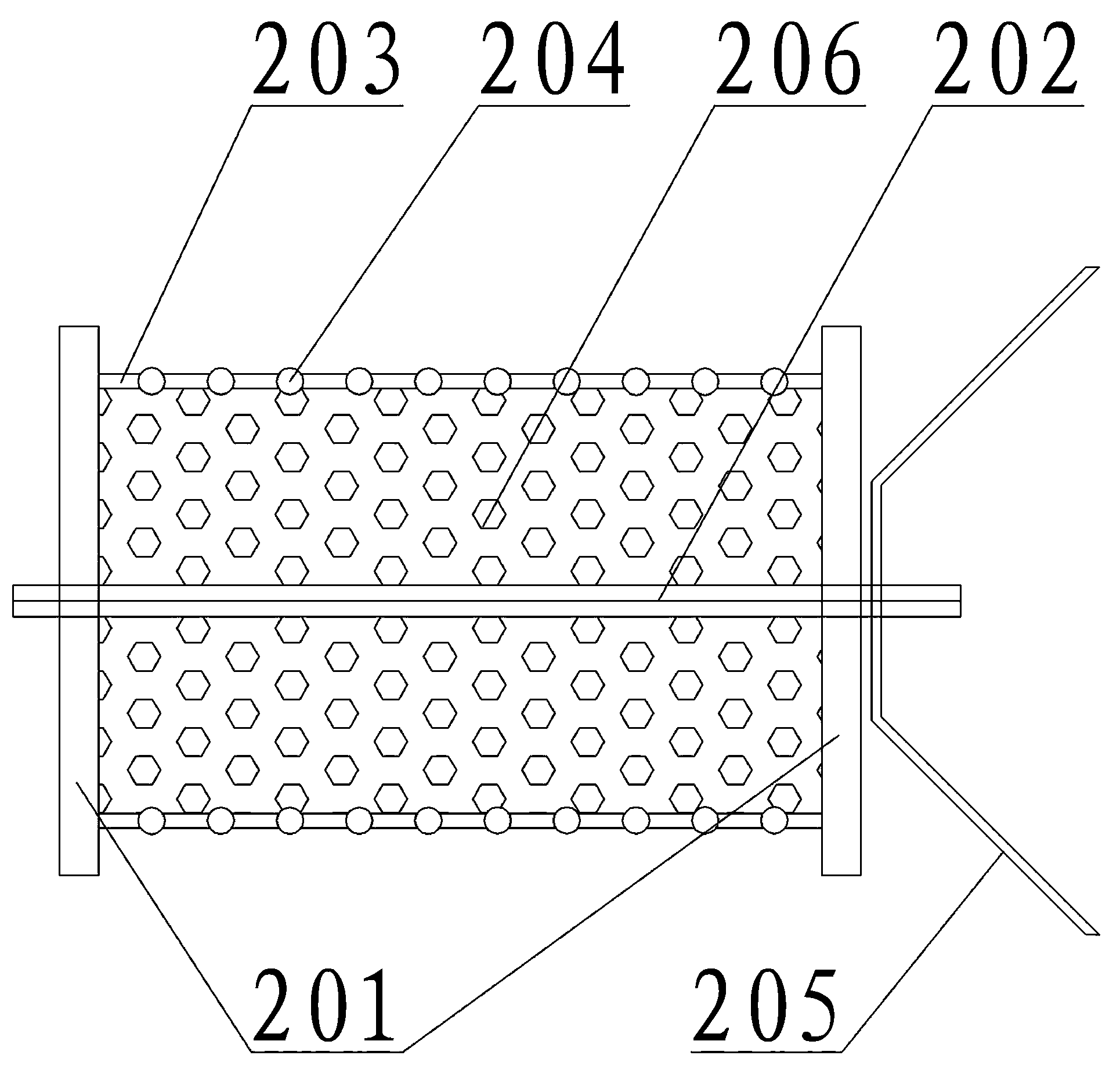 Perforation big head slip casting constant resistant anchor rod