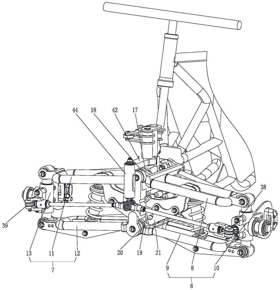 Reverse tricycle with switchable driving modes