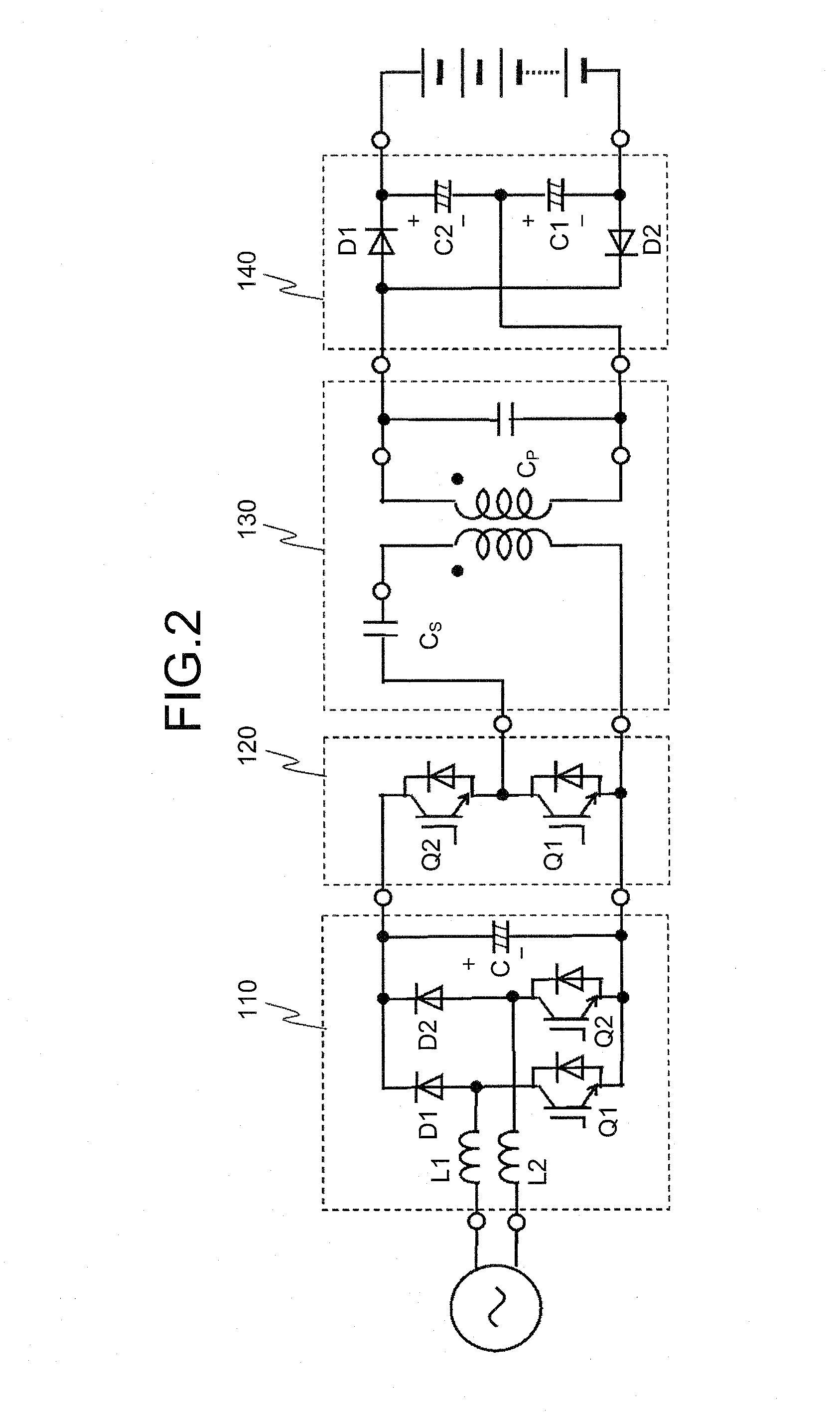 Contactless power transfer system