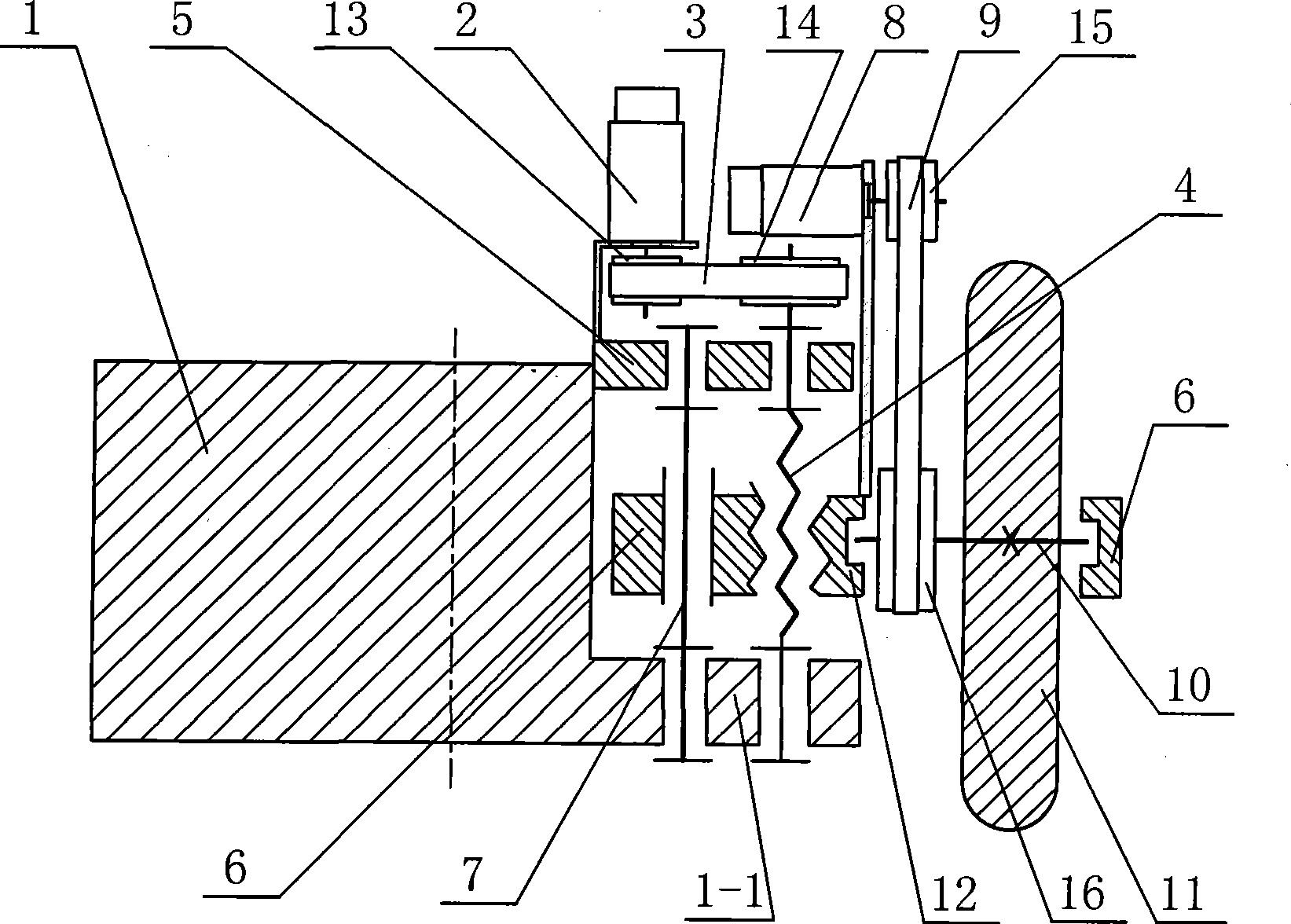 Wheeled mobile device for foot for humanoid robot, polypodia walking vehicle