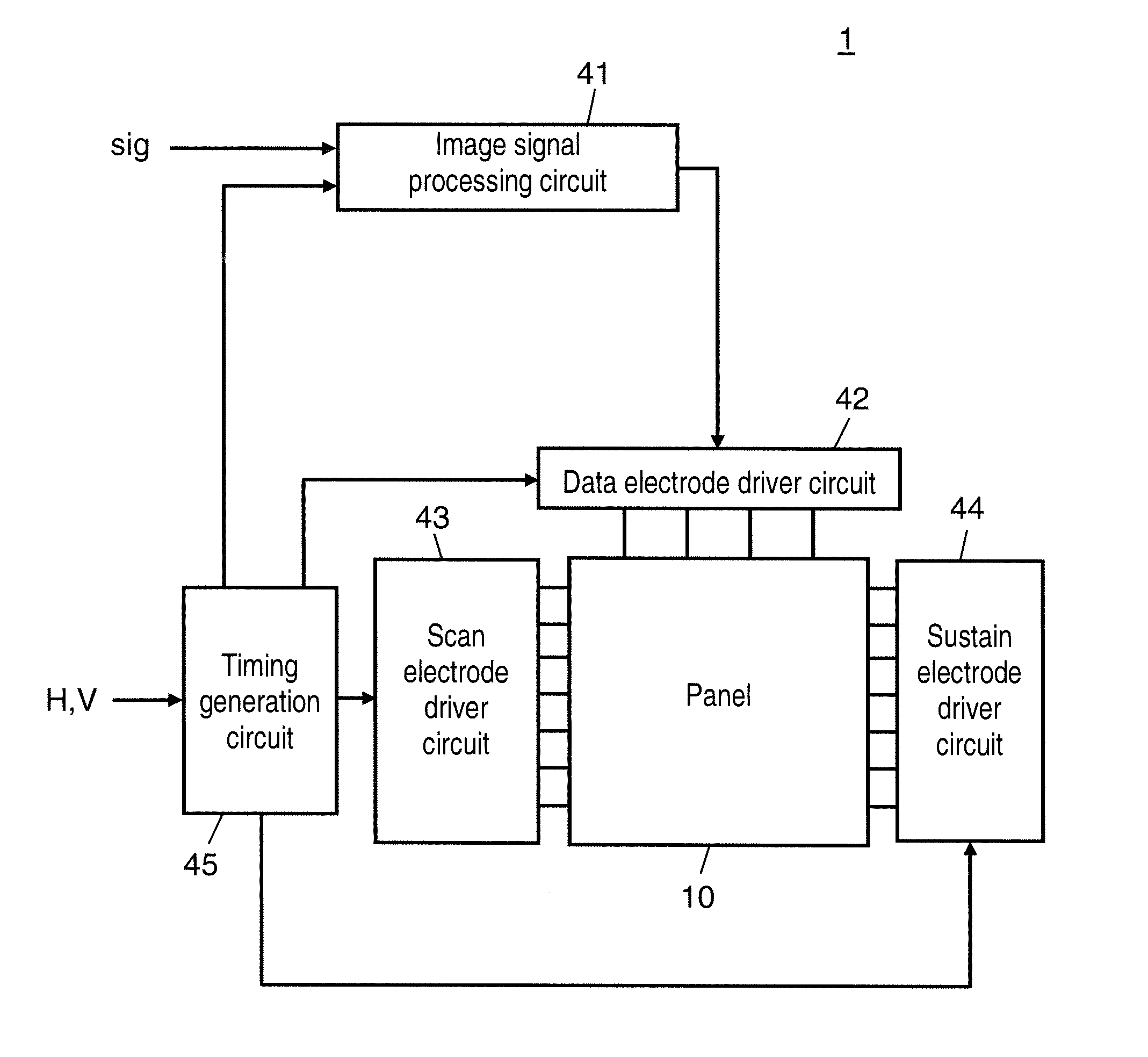 Method for driving plasma display panel and plasma display device