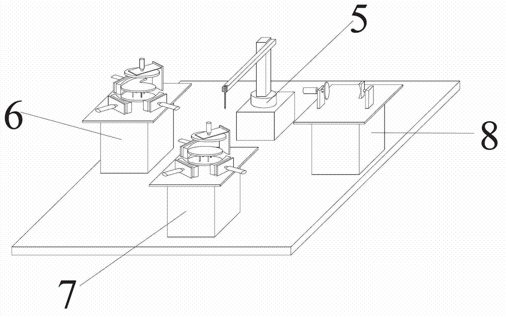 Welding processing device and welding method of extractor hood volute