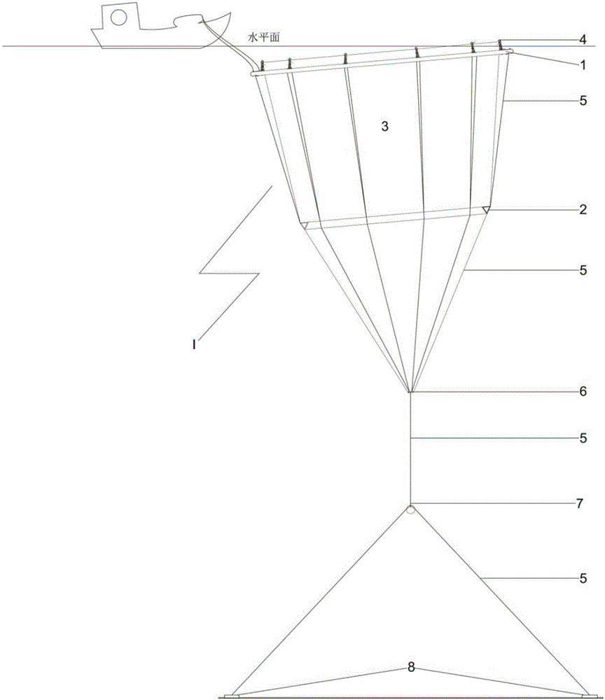 Lifting net cage