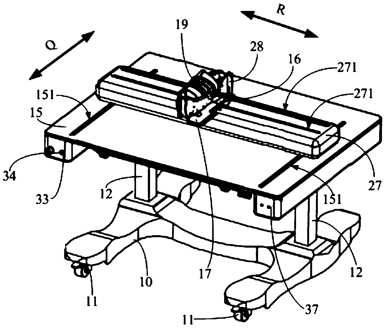 Upper limb rehabilitation training robot