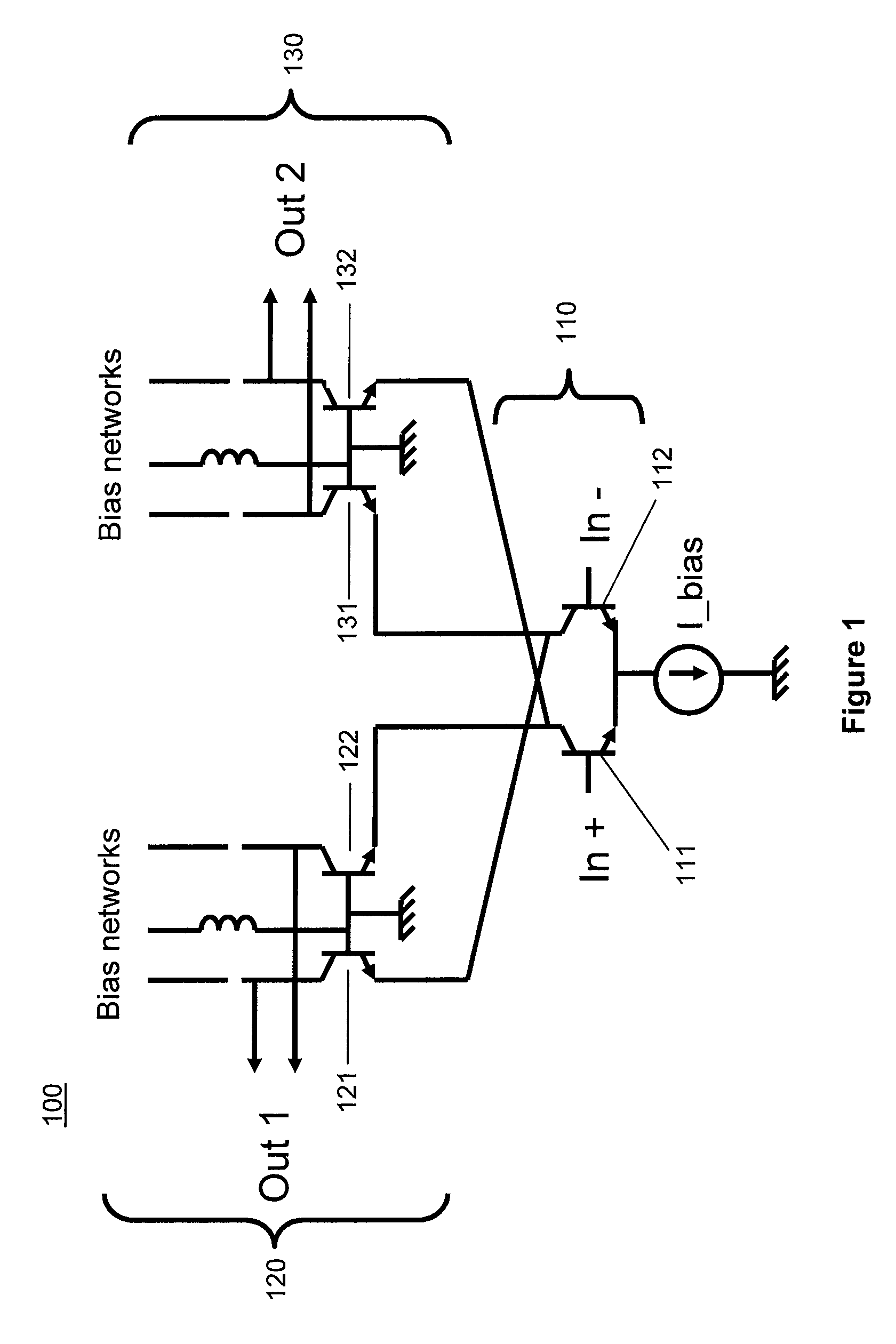 Active feed forward amplifier