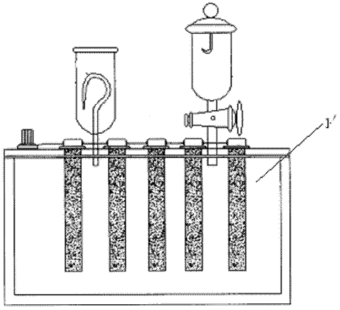 Electrochemical demonstrator employing ion exchange membrane method