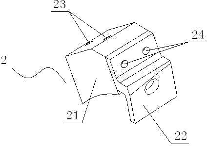 Positioning assembly tooling for automobile rear cover