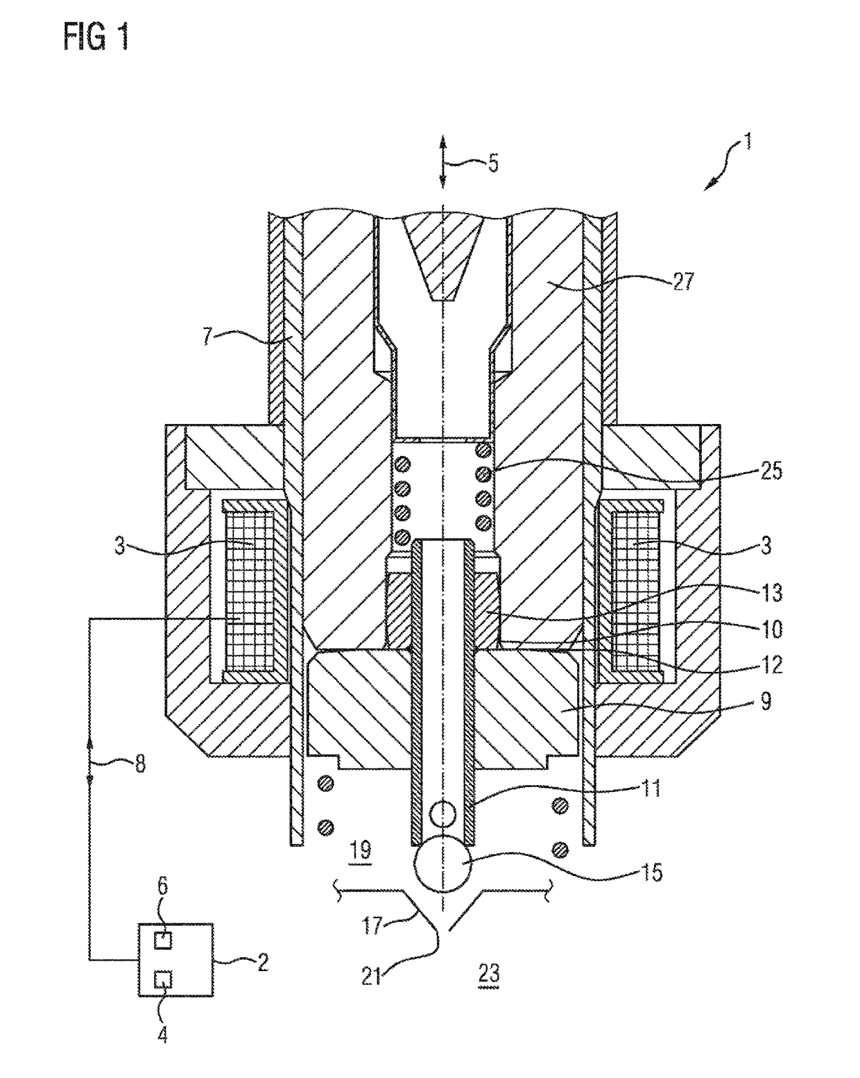 Controlling a fuel injection solenoid valve