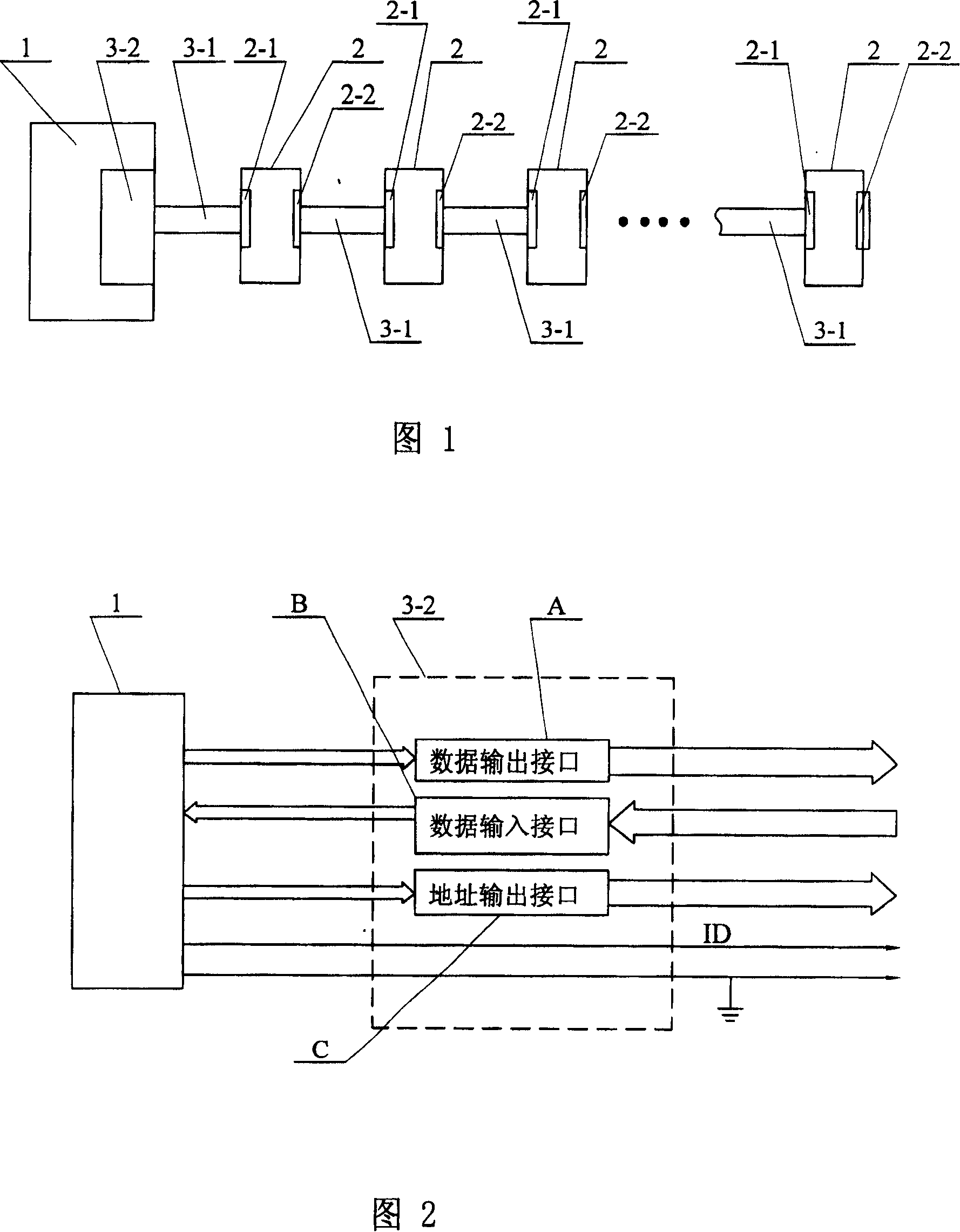 Parallel and serial comprehensive bus system and data transmitting method