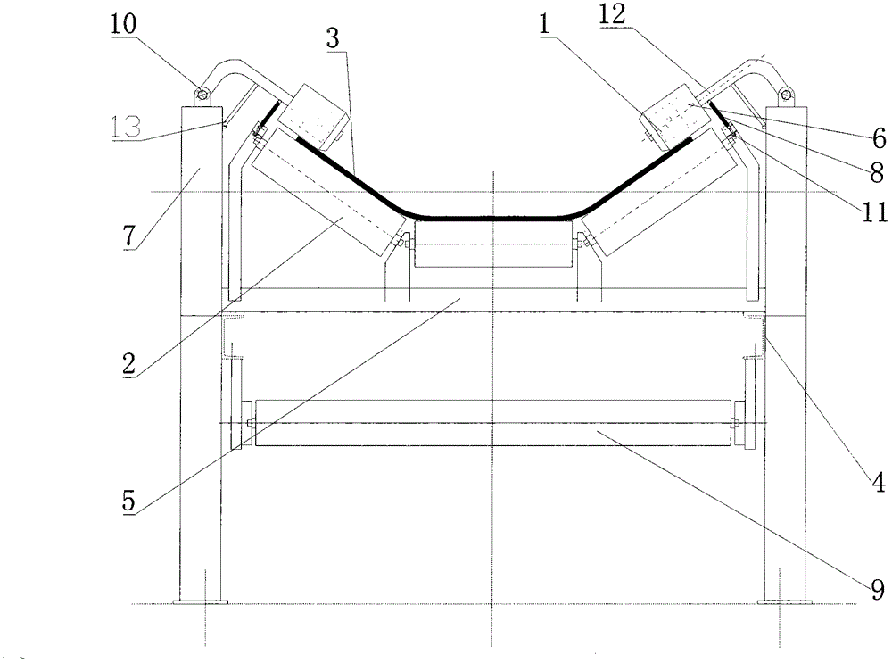 A multi-power entrainment drive belt conveyor