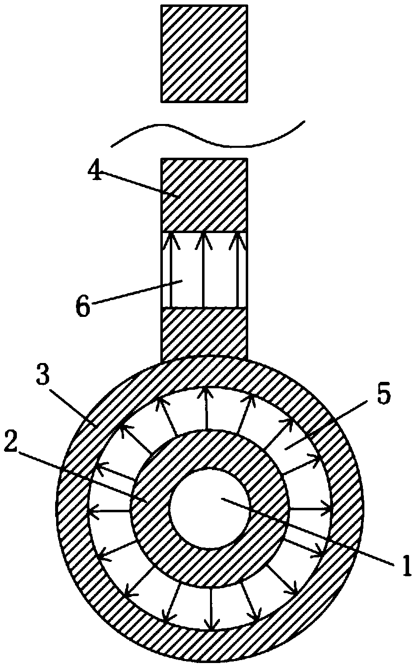 Method for accurately adjusting buried resistance based on via hole