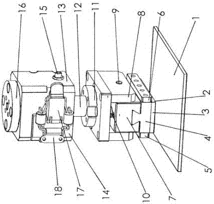 Grinding head mechanism of full-automatic grinding machine