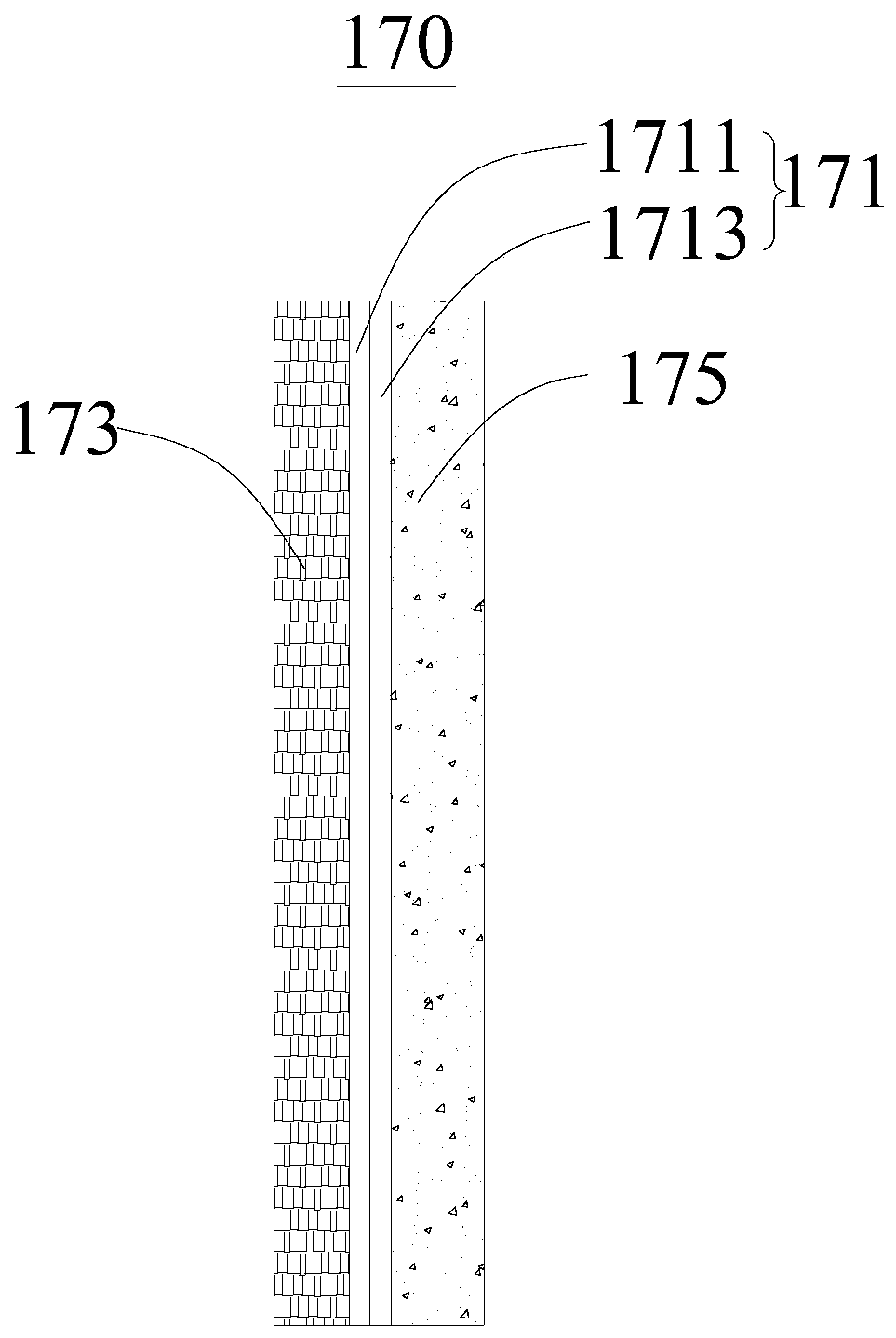 Internal series type battery cell and internal series type battery