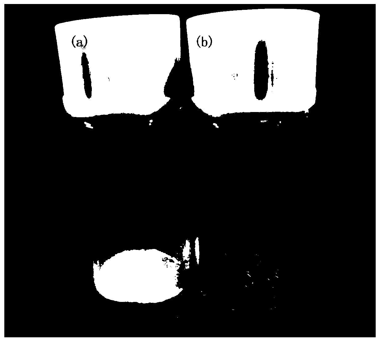 Amorphous photonic crystal structure-color material with photocatalytic effect and preparation method thereof