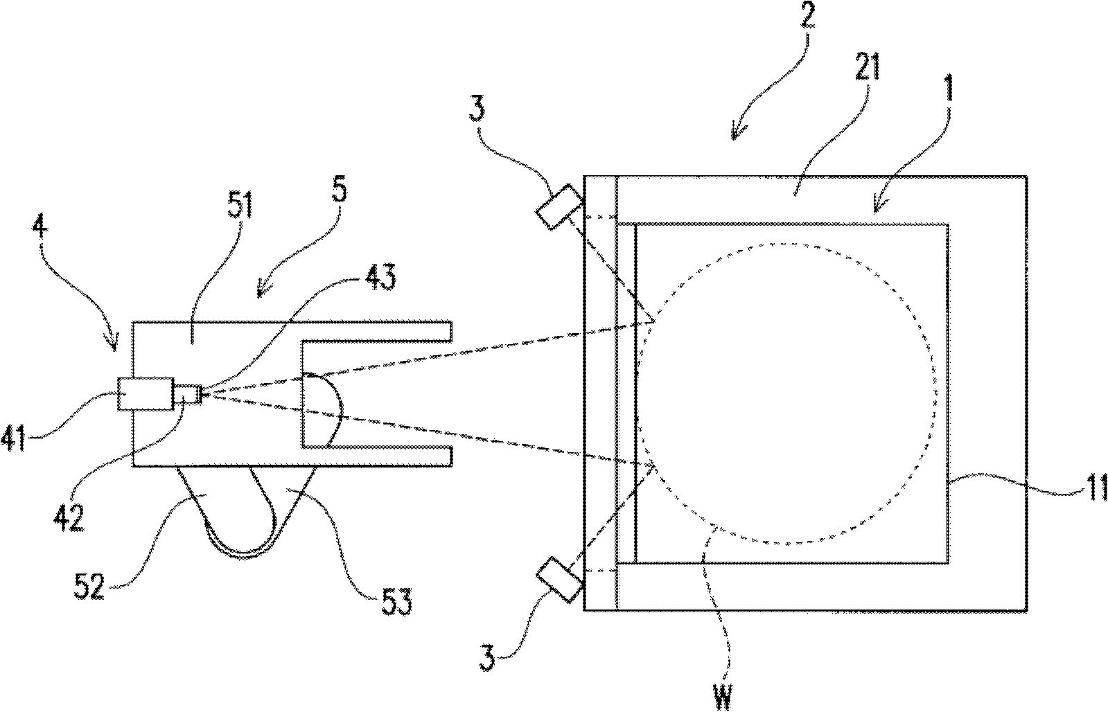 Wafer detecting apparatus