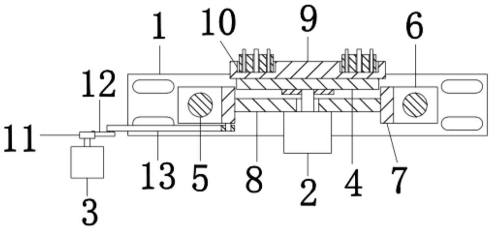 A magnetic polishing component