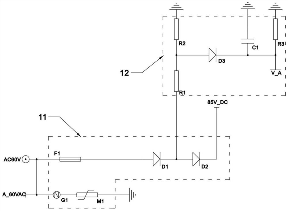 Power supply switching circuit and power supply switching system