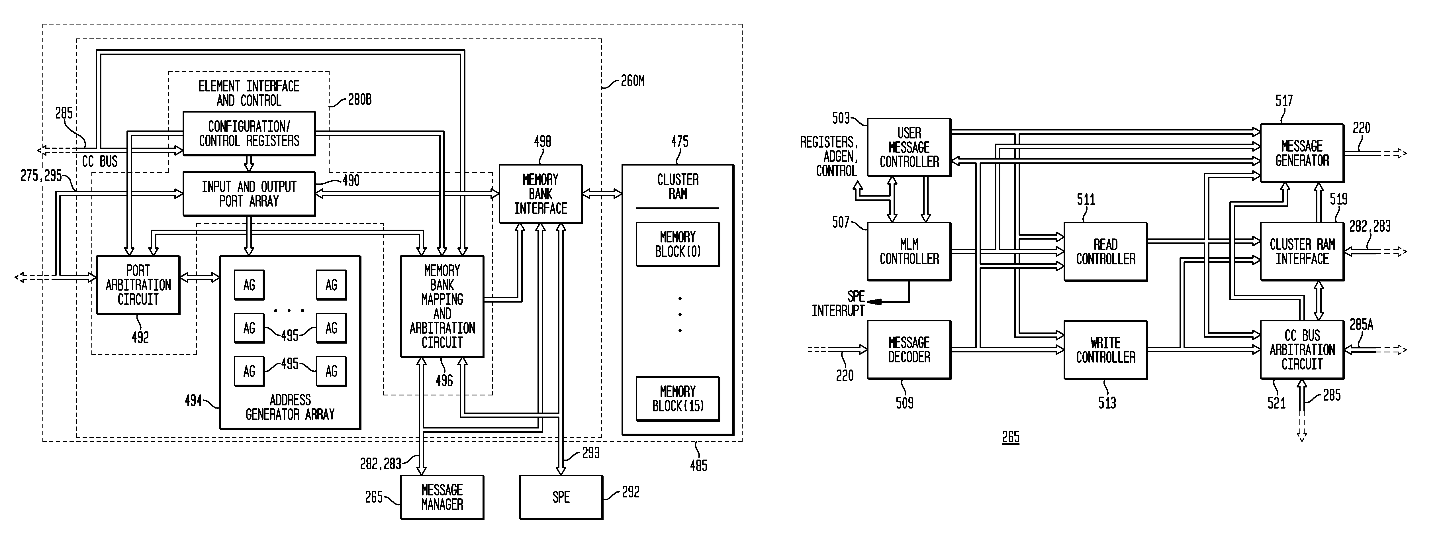 Multi-context configurable memory controller