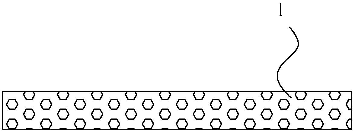 Micro-foaming plastic floor and production technology thereof