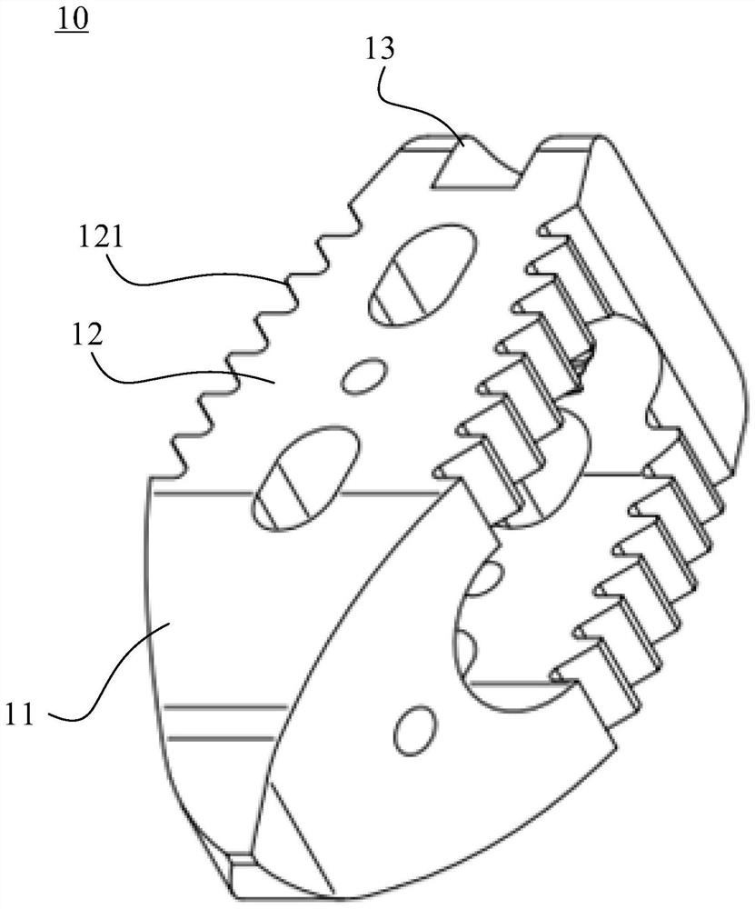 Fusion cage and implantation instrument