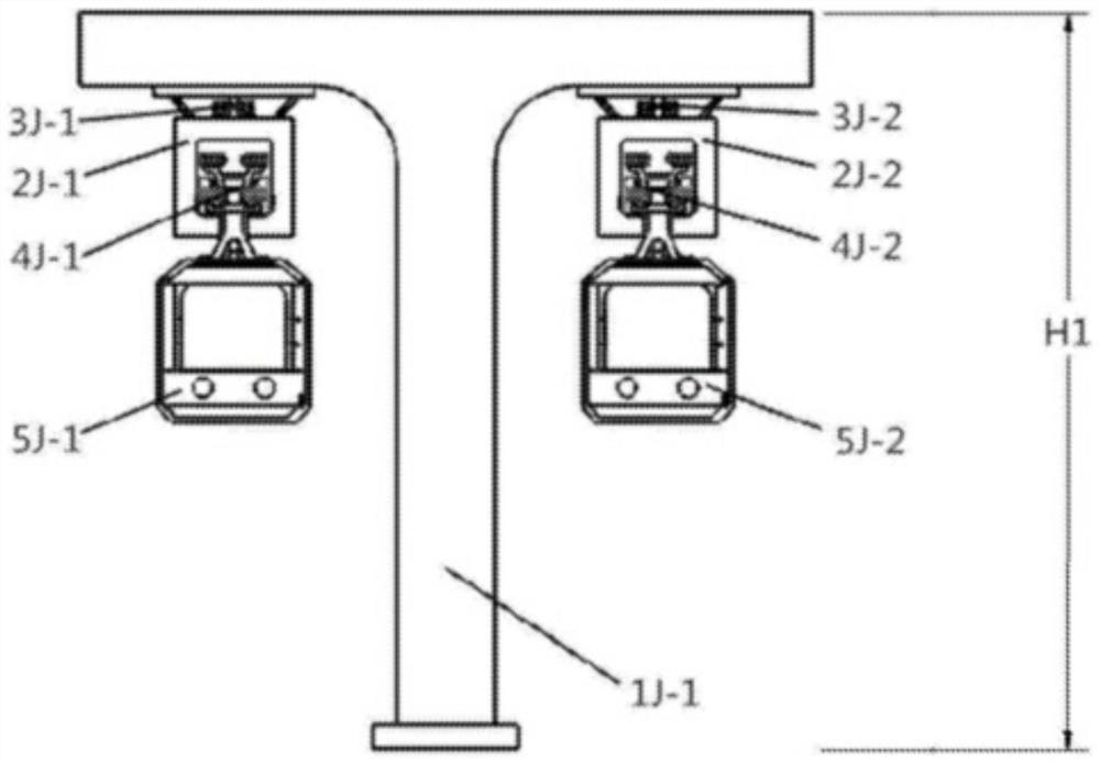 Vehicle base structure of suspension type monorail train and operation servicing and overhauling method