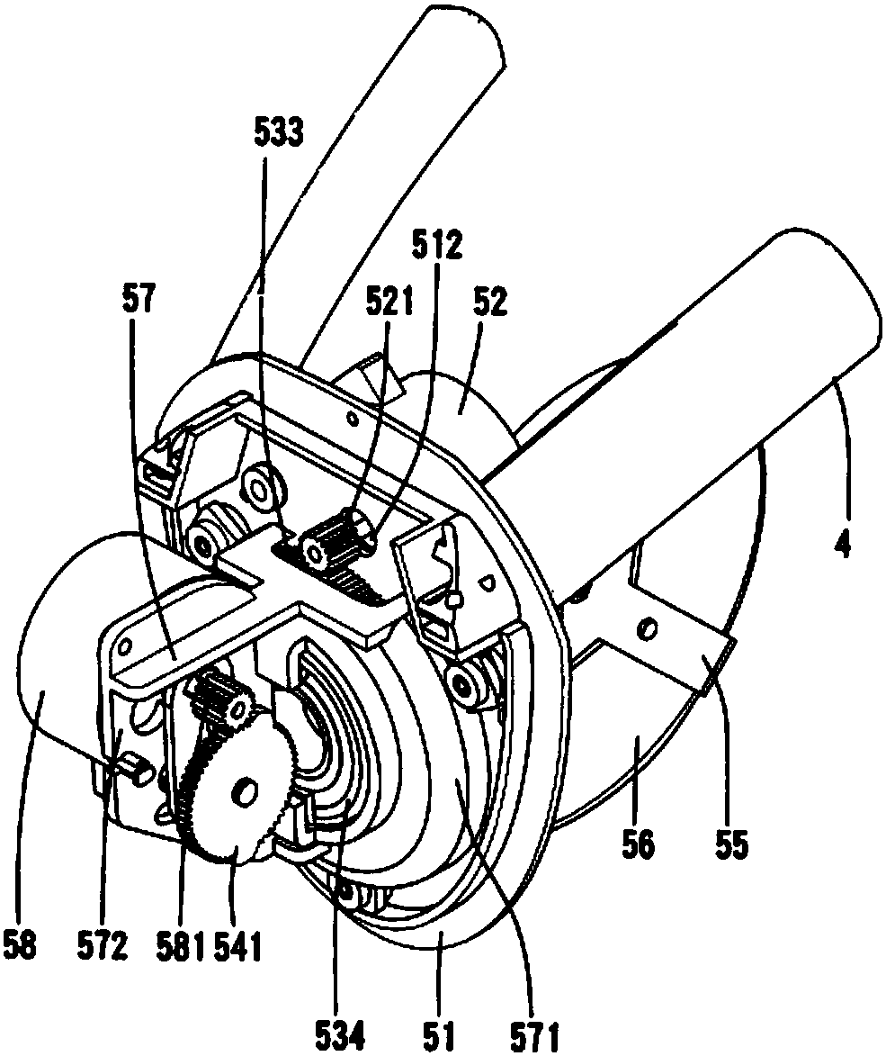 Reflection device of stage lamp