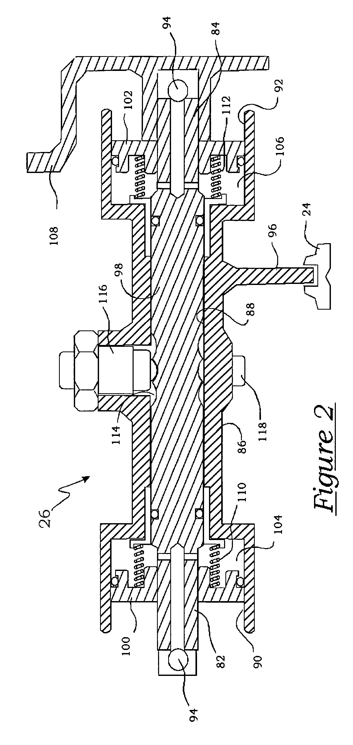 Method for controlling the engagement force of the synchronizers of a dual clutch transmission
