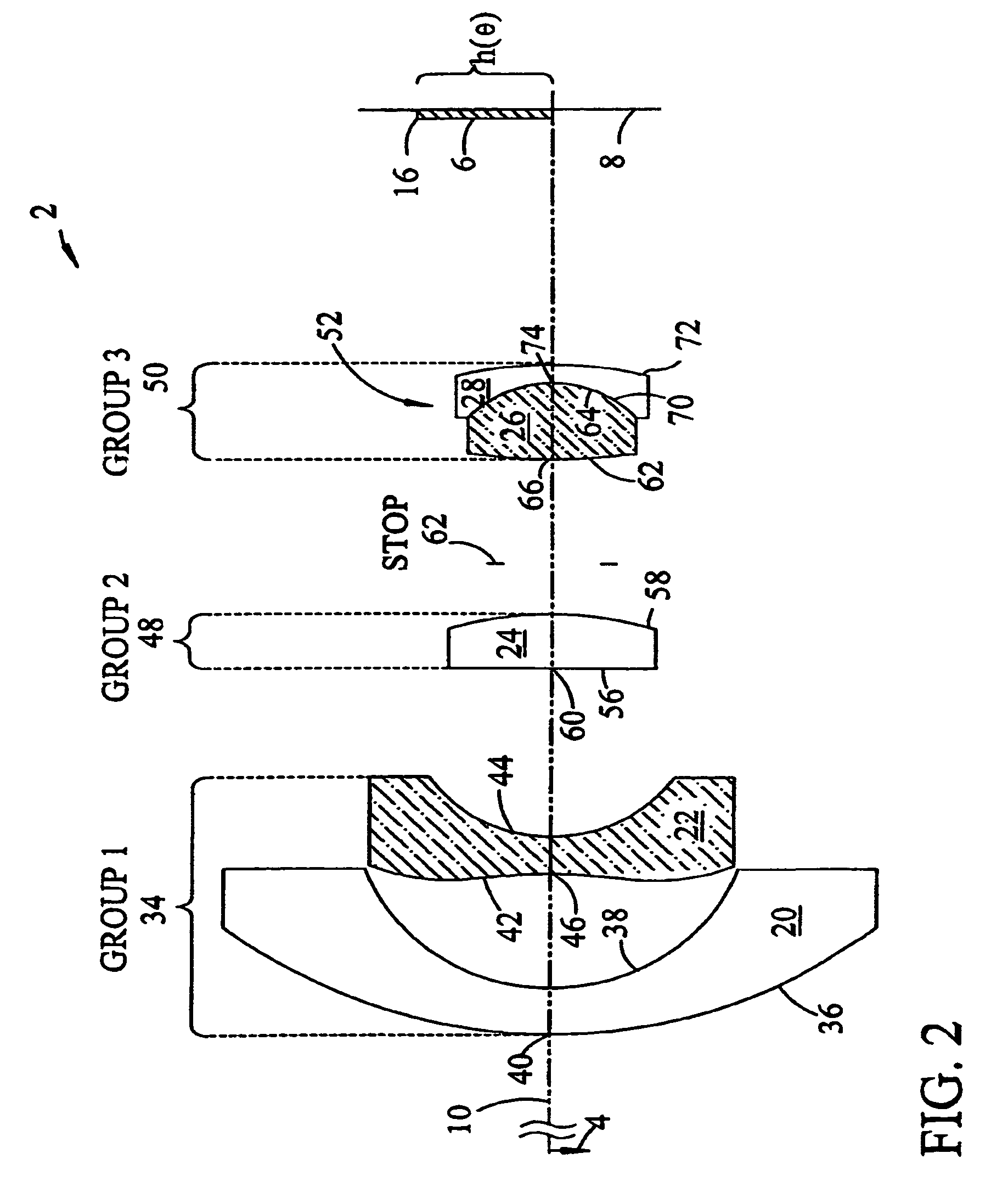 Ultra-wide angle objective lens