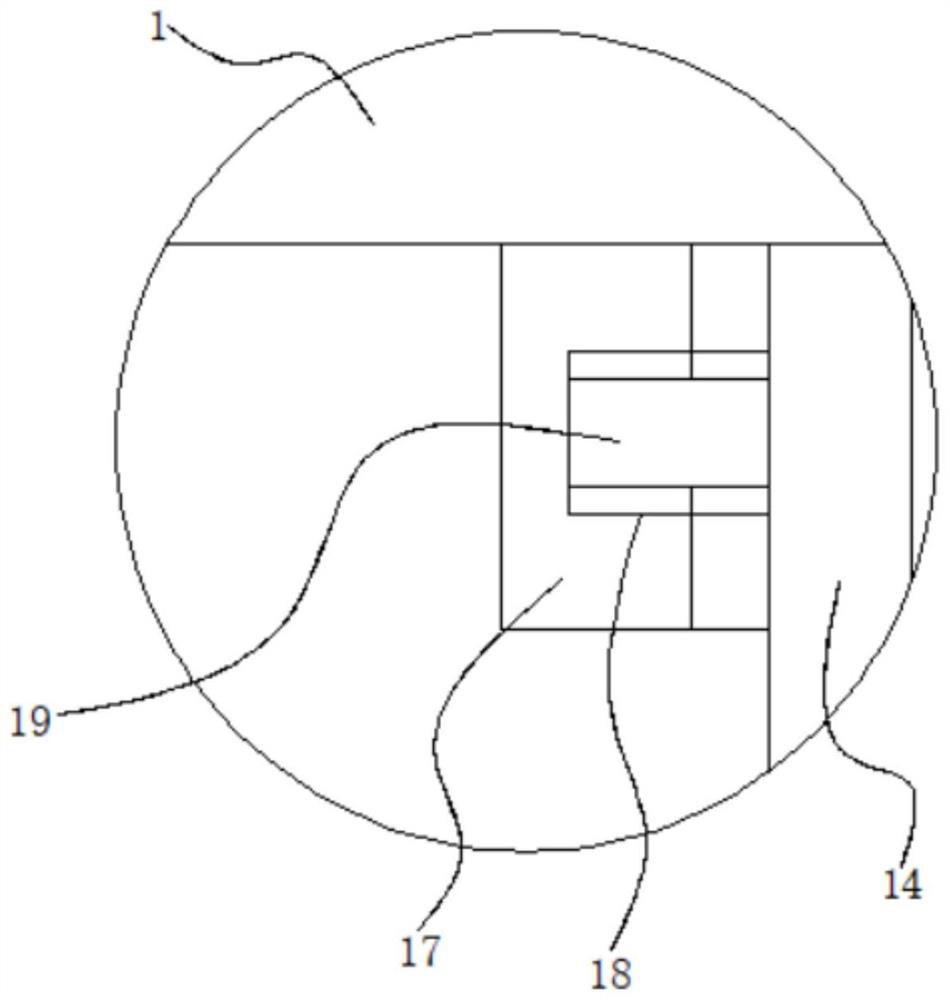 Internal cleaning and maintaining device for central air conditioner