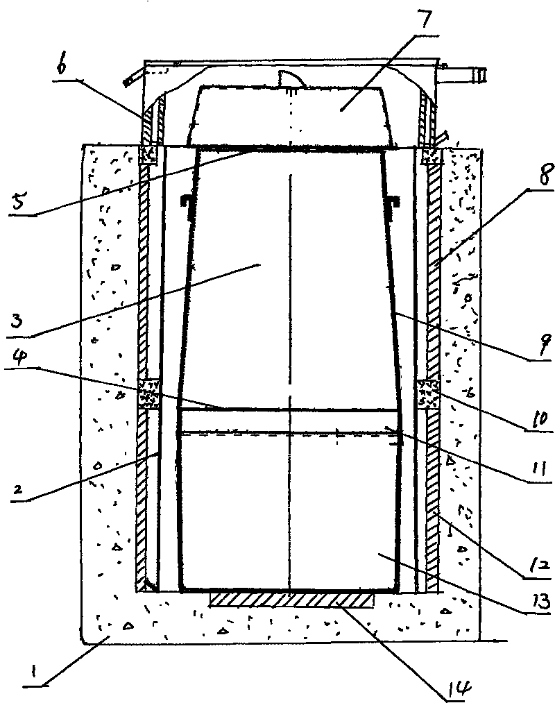 Vacuum sublimation purifying method for high-purity arsenic and vacuum sublimation furnace thereof