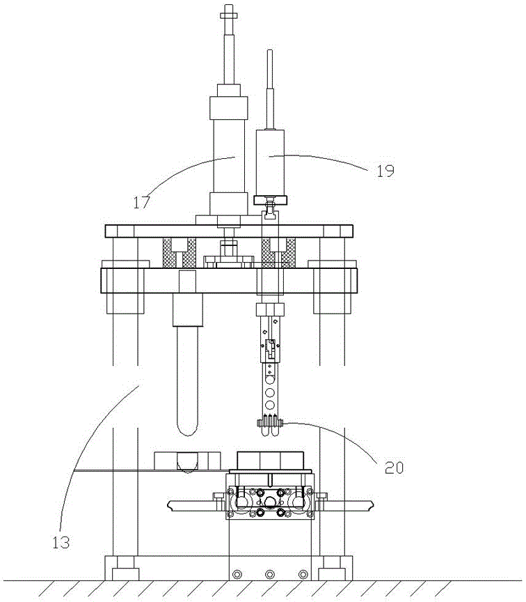 Automatic casing and packaging machine of thread seal tapes