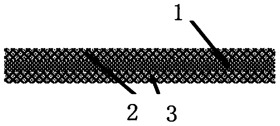 Fiber reinforced cement-based thin cloth and infilled wall composite structure and construction process thereof