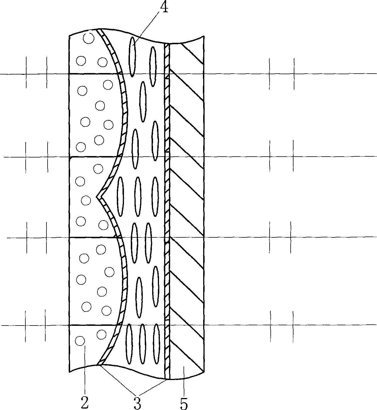 Lens components and stereo display device including the same